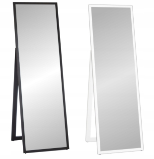 Stojanové zrkadlo Profilmat, obdĺžnik, drevený rám, 500 x 1700 mm